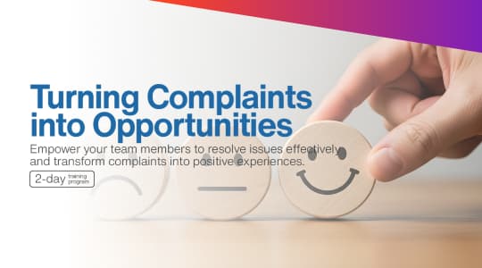 Excellence in Service and Complaint Management